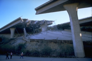 FEMA photograph of Northridge earthquake taken January 17, 1994, by Robert A. Eplett. 